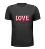 Valentijn T-shirt met de opdruk met de opdruk love