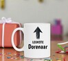 foto 2 Witte koffie mok voor de leukste Dorenaar uit Doorn