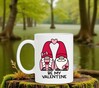 foto 2 Witte Mok be my valentine kabouter opdruk