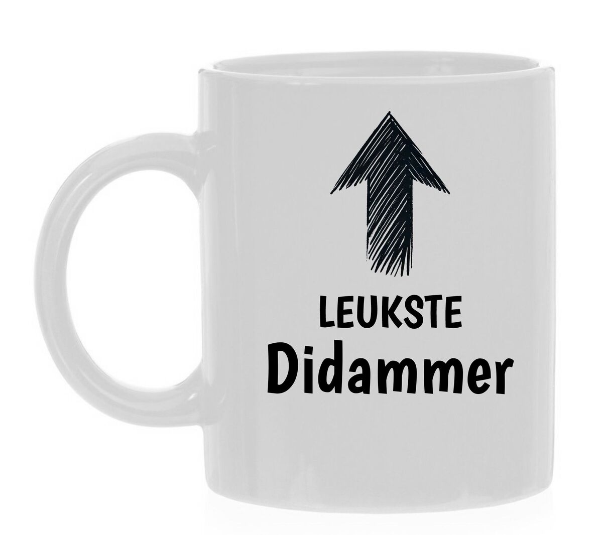 Witte mok voor de leukste Didammer uit Didam