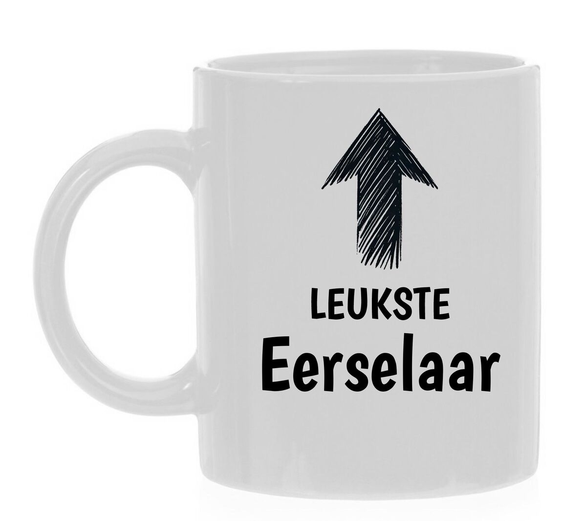 Witte mok voor de leukste Eerselaar uit Eersel