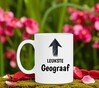 foto 2 Witte mok voor de leukste Geograaf