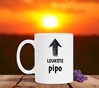 foto 2 Witte mok voor de leukste pipo
