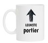 foto 1 Witte mok voor de leukste portier van de club
