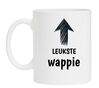 Witte mok voor de leukste wappie van Nederland