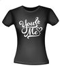 foto 2 You and me Valentijn T-shirt