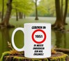 foto 3 Beker met tekst Geboren in 1951 de meeste onderdelen zijn nog orgineel
