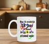 foto 3 Cadeau mok 38 jaar in dienst feestelijk en orgineel 