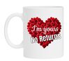 foto 1 Cadeau Valentijn mok i'm yours no returns Ik ben van jou geen terugkeer