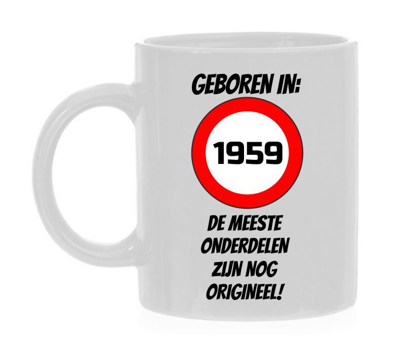 Geboren in 1959 de meeste onderdelen zijn nog orginele mok 