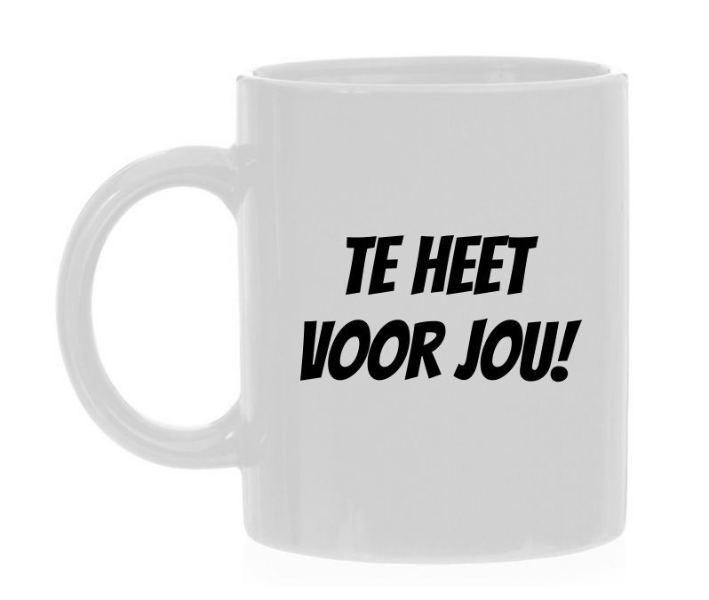 Koffie of thee mok te heet voor jou!