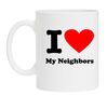 koffiemok i love My neighbors ik hou van de buren