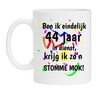 leuke cadeau mok full colour 44 jaar in dienst bij werkgever