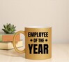 foto 3 Mok employee of the year gouden glitter koffie mok