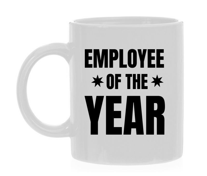 Mok employee of the year medewerker van het jaar