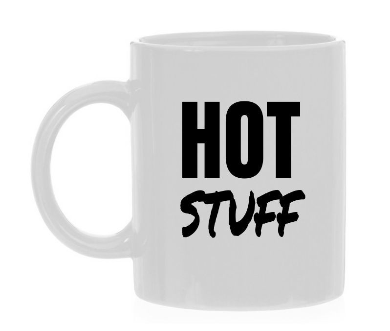 Mok hot stuff heet spul grappig koffie mok