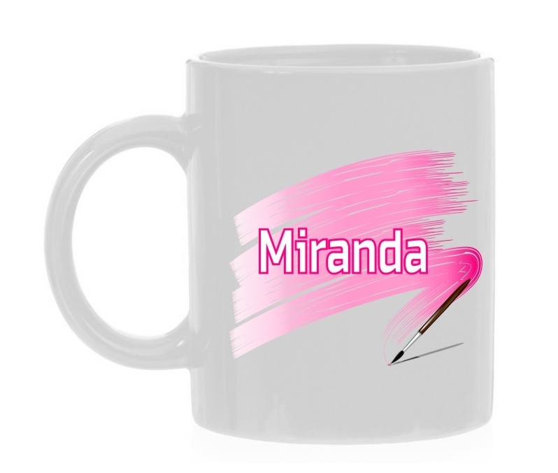 Mok met naam de Miranda meisjesnaam