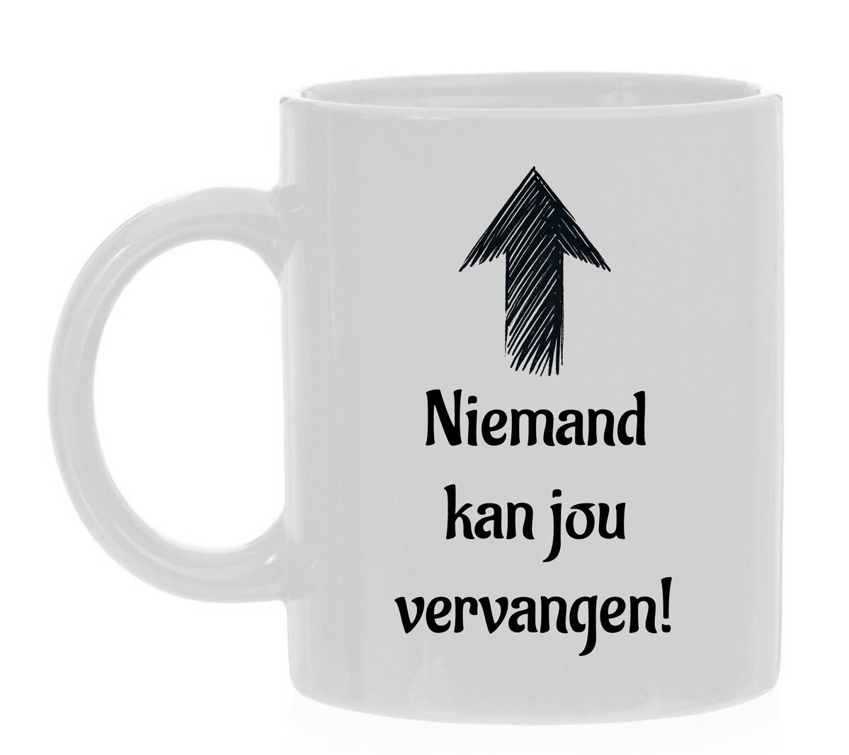 Mok niemand kan jou vervangen! onmisbaar