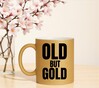 foto 2 Mok old but gold pensioen gouden glitter mok