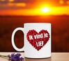 foto 2 Mok rode rozen hart met tekst ik vind je lief