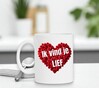 foto 4 Mok rode rozen hart met tekst ik vind je lief