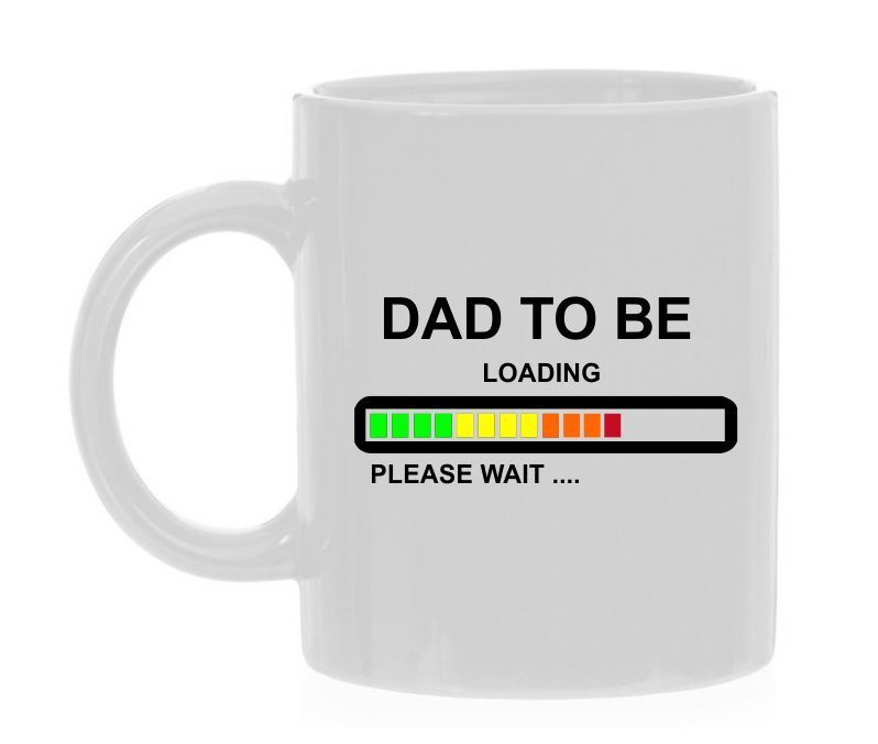 Mok voor aanstaande vader dad to be loading please wait