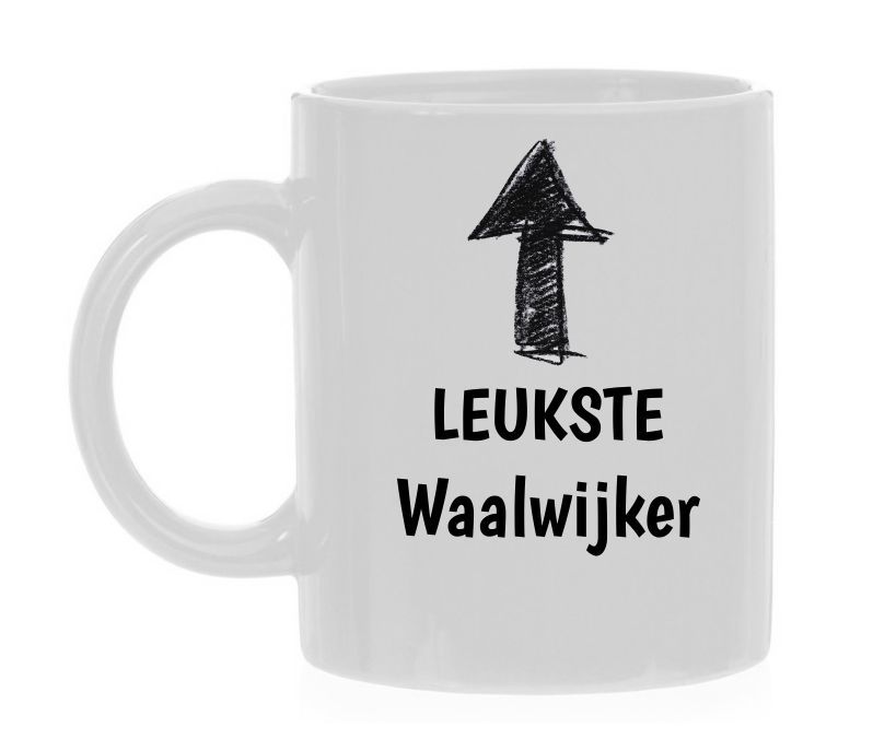 Mok voor del eukste Waalwijker uit Waalwijk