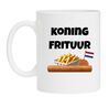 Mok voor een echte frituur koning