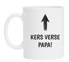 Mok voor een kers verse papa