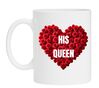 Mok voor Valentijn his queen