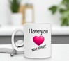 foto 3 Mok voor Valentijnsdag i love you you idiot
