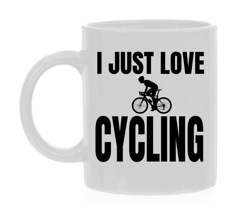 Mok voor wielrenners i just love cycling ik hou van fietsen