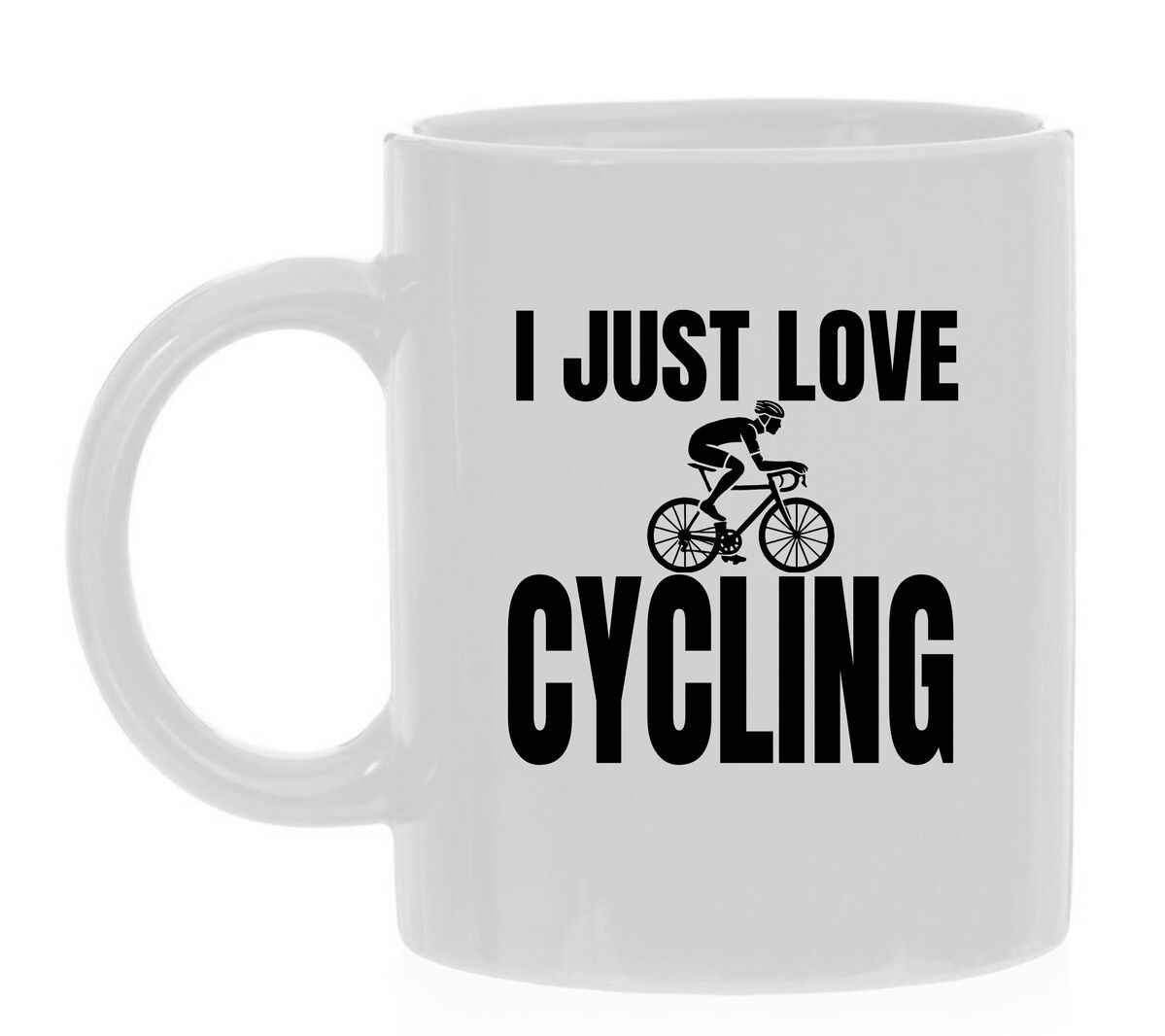 Mok voor wielrenners i just love cycling ik hou van fietsen