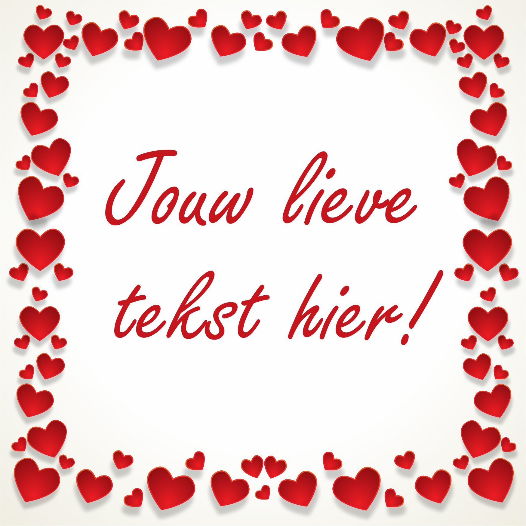 Ontwerp je unieke Valentijn tegeltje personaliseer je unieke Valentijn tegeltje