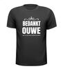 Pensioen T-shirt bedankt ouwe voor al die jaren keihard werken