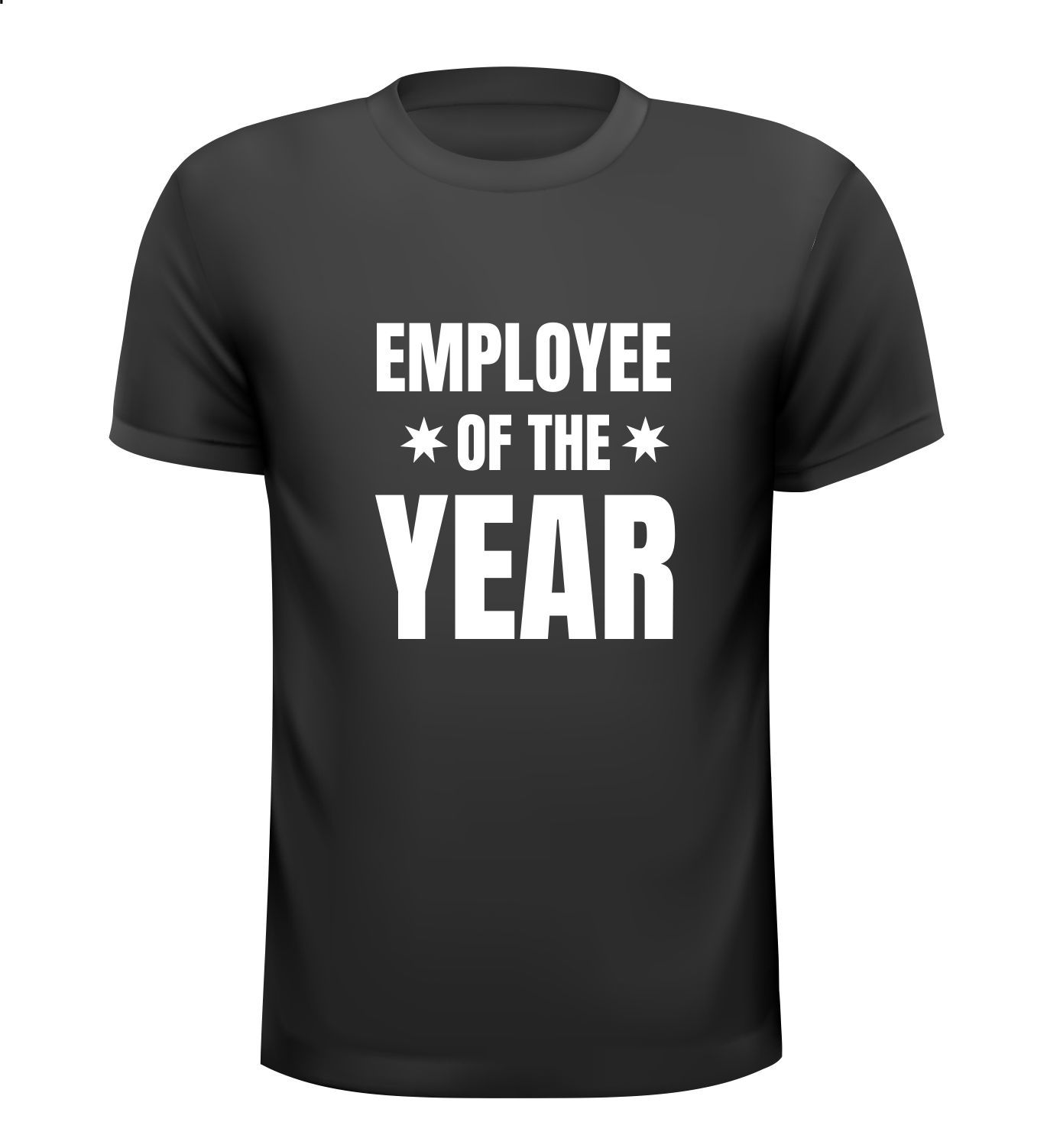 T-shirt employee of the year