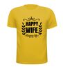 foto 15 T-shirt happy wife happy life
