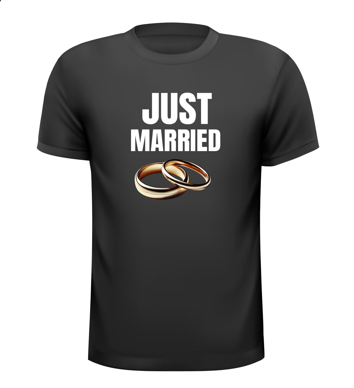 T-shirt Just Married pas getrouwd