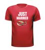foto 7 T-shirt Just Married pas getrouwd