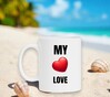 foto 3 Valentijn  Mok my love mijn liefde