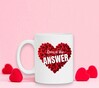 foto 2 Valentijn beker mok love is the anwser