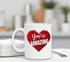 foto 4 Valentijn koffie mok you're amazing