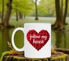 foto 3 Valentijn koffie of thee mok follow my heart