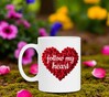 foto 4 Valentijn koffie of thee mok follow my heart