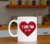 foto 3 Valentijn mok i like you a lot