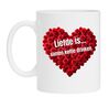 Valentijn mok liefde is... Samen koffie drinken