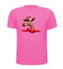 foto 11 Valentijn T-shirt verliefde giraffe met hartje zonnebril