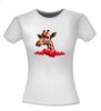 foto 14 Valentijn T-shirt verliefde giraffe met hartje zonnebril