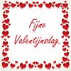 Valentijn Tegeltje Fijne Valentijnsdag