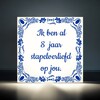 foto 3 Valentijn tegeltje ik ben al 8 jaar stapelverliefd op jou! acht jaar stapel gek op elkaar